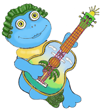 Albert One Sock (Blue Frog)